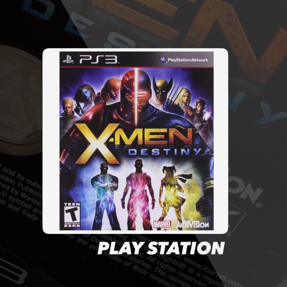 EUC Sony PS3 X-Men Destiny Video Game